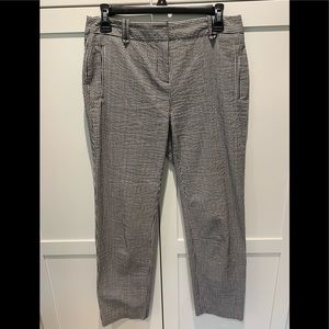 Seersucker Pinstriped Pants